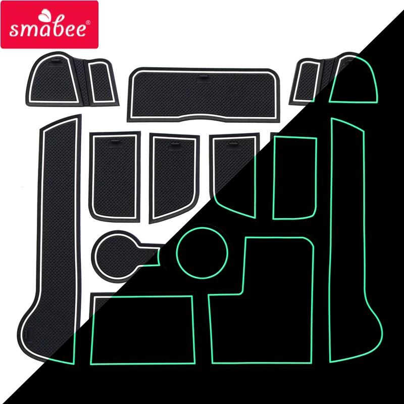 

Коврики smabee со слотом для ворот и чашек для KIA Sportage 2011, 2012, 2013, 2014, 2015, MK3, SL R, аксессуары для интерьера, коврик для двери/чашки, нескользящий ковр...