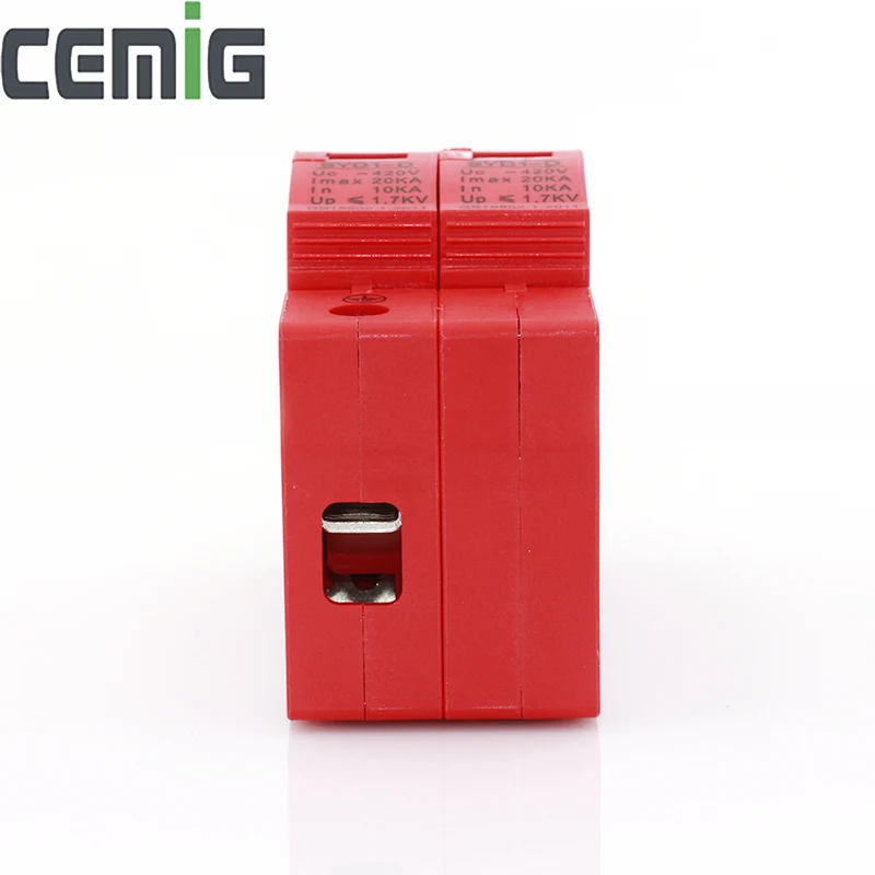 Переменного тока сетевой фильтр СПД 1P + N 20KA AC420V дом Стабилизатор напряжения с