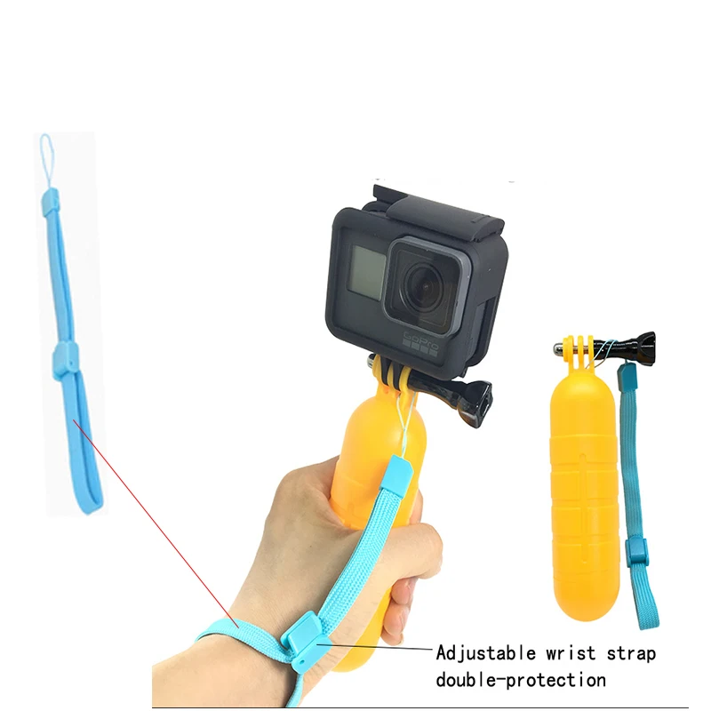 Для Go Pro аксессуары мини-монопод, Трипод держатель Чехол Адаптер для GoPro Hero 7 6 5 4 3+ Xiaomi yi 4K SJCAM eken камера