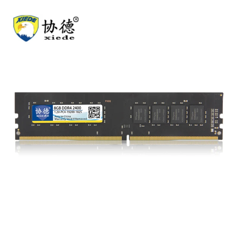 For Games Xiede DDR4 2400Mhz 2400 Mhz 4GB 8GB 16GB Desktop PC Memory RAM Compatible Computer RAMs Fourth Generation PC4 1.2V