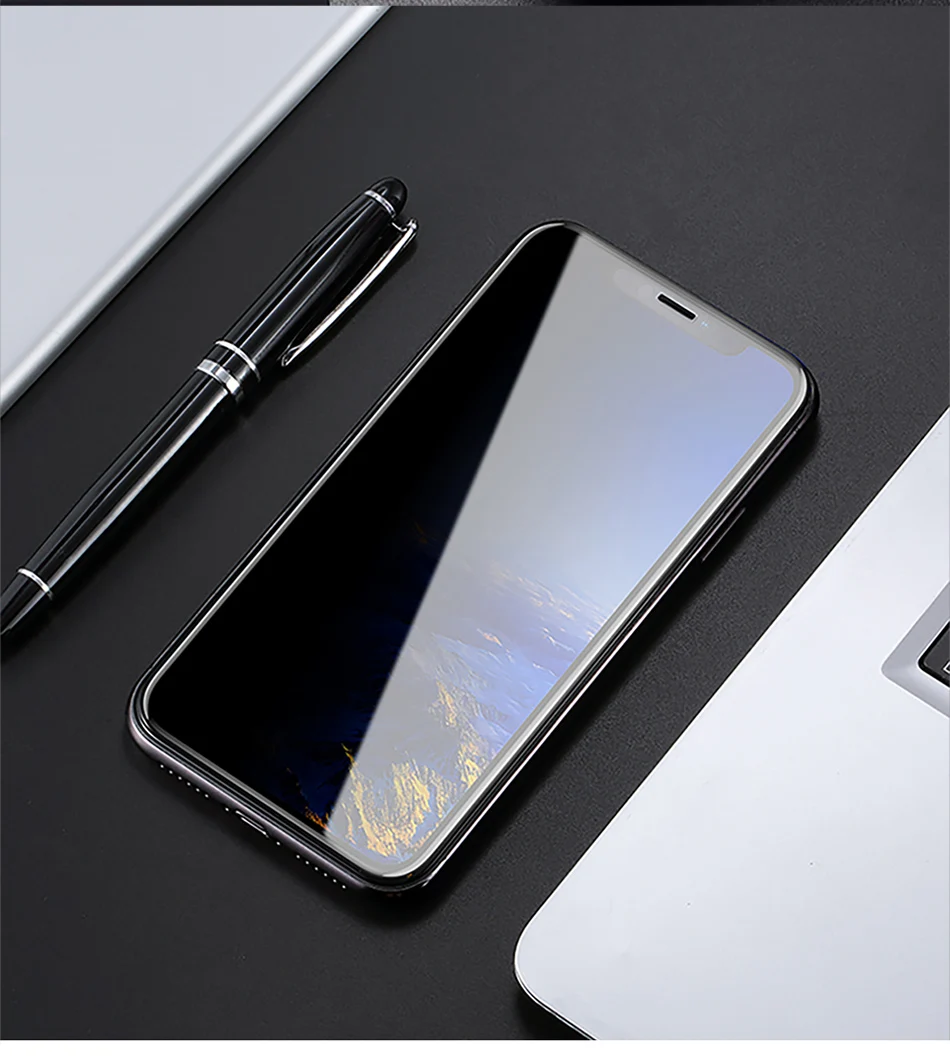 Benks анти шпионские передние пленки из закаленного стекла для iPhone XS MAX 6,5 ''XR 6,1" Полное покрытие для защиты экрана для XS 5,8''