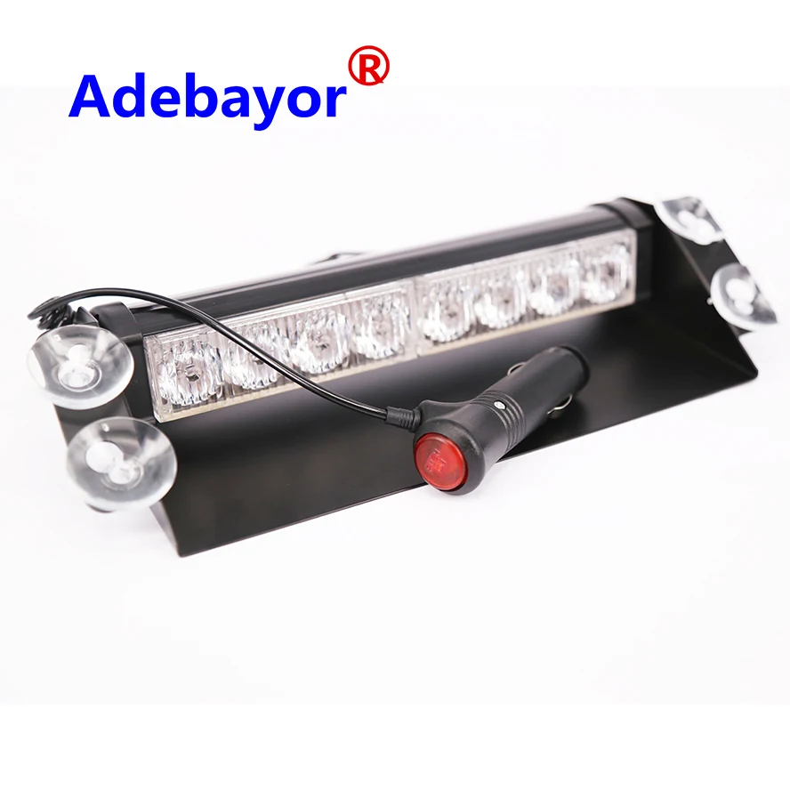 Оптовая продажа высокомощный 8 светодиодный стробоскоп для приборной панели