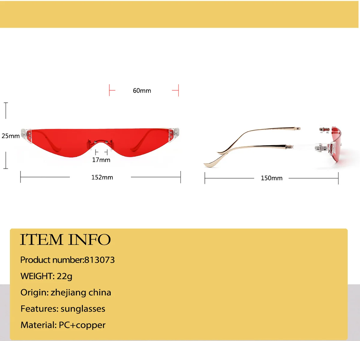 Triangular Cat Sunglasses Women Sexy Vintage Personlity Small Metal Frame Red Gray Tinted Color Lens Feminino De Sol Gafas UV400