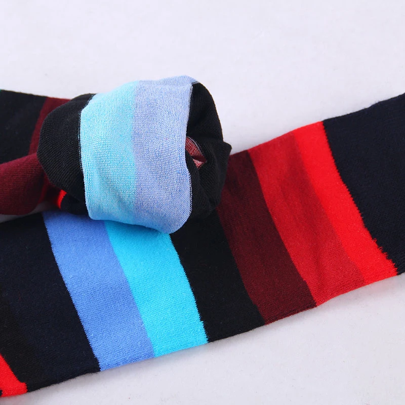 Moda sockmark бренд 2020 мода длинные носки Мужчины чесаный хлопок Новые цветные