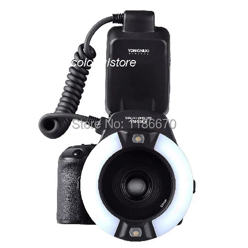Кольцевая вспышка YongNuo для цифровой зеркальной камеры Canon макро YN14EX 14 YN14 EX TTL с