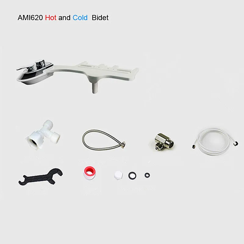 620 hot water bidet Нет электричества Смарт сиденье для туалета биде, роскошный для туалета ABS Биде Душ женщина попа и попа, выдвижная Насадка спрей мыть Бедро биде - Цвет: 620 hot water bidet