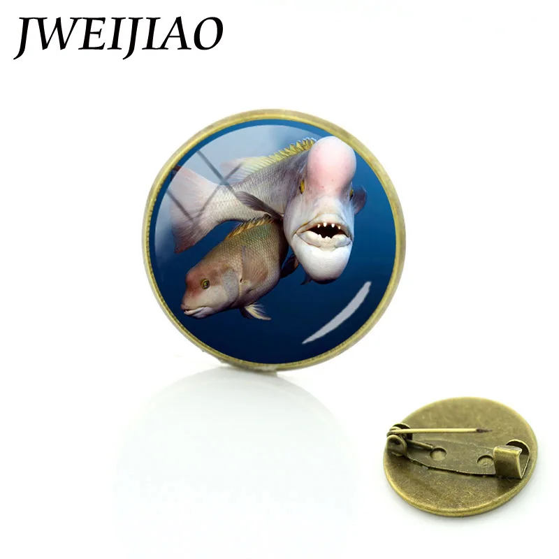 JWEIJIAO второй сезон &quotThe Bule Planet&quot Ocean Life Thing Броши синяя Китовая брошь булавки