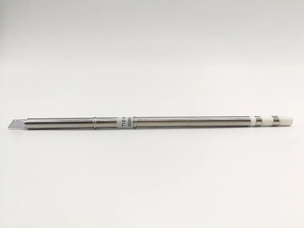 QUICKO T12-KR Shape K Series Electronic Soldering Tips 220v Iron Solder Tip Welding Tools for FX907/9501 Handle T12 OLED station |