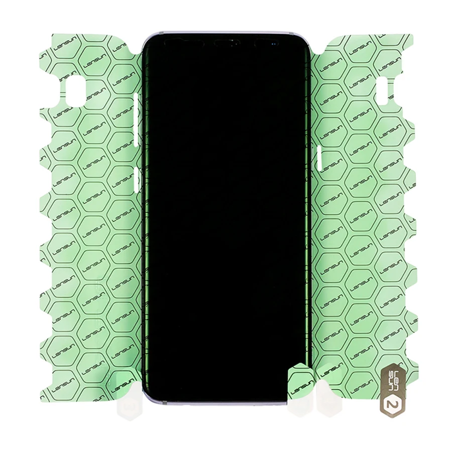 LENSUN Nano Self Restore Full Cover Mobile Film For Samsung Galaxy S8 Screen Protector|film for samsung|film mobilefull cover |