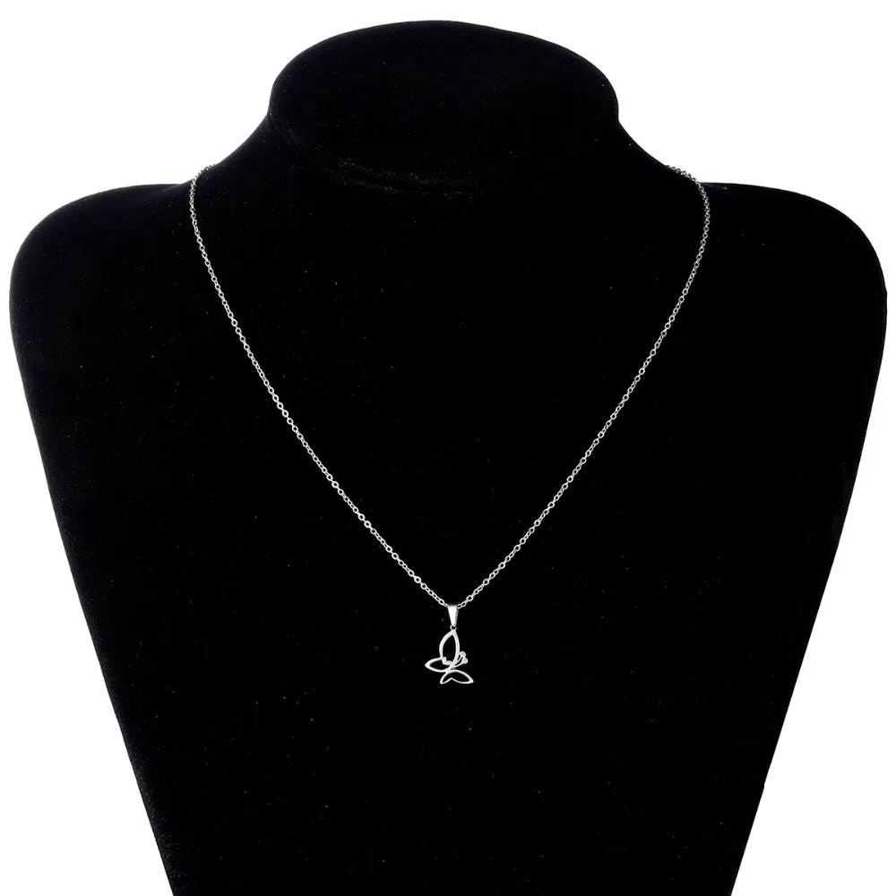 Everfast 1 шт. милый маленький бабочка кулон о цепи Чокеры Подвески насекомых Bijoux