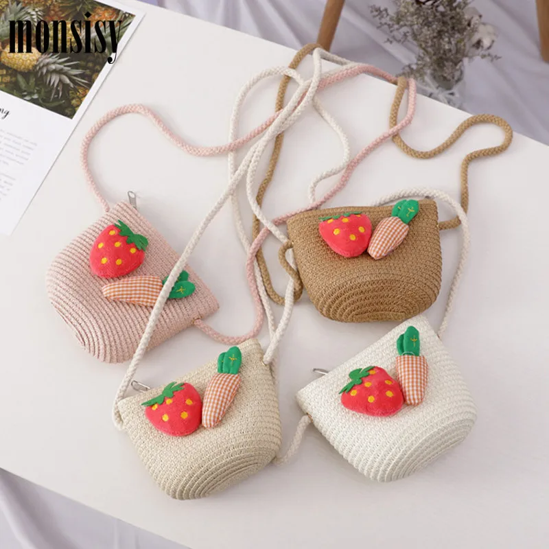 Новинка 2020 женская пляжная сумка Monsisy Детская сумочка кошелек Детский маленькие