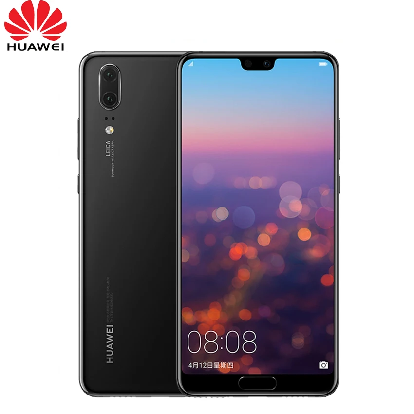 В наличии huawei P20 полный LTE Band AI смартфон двойной сзади камера 5 8 дюймов вид экран