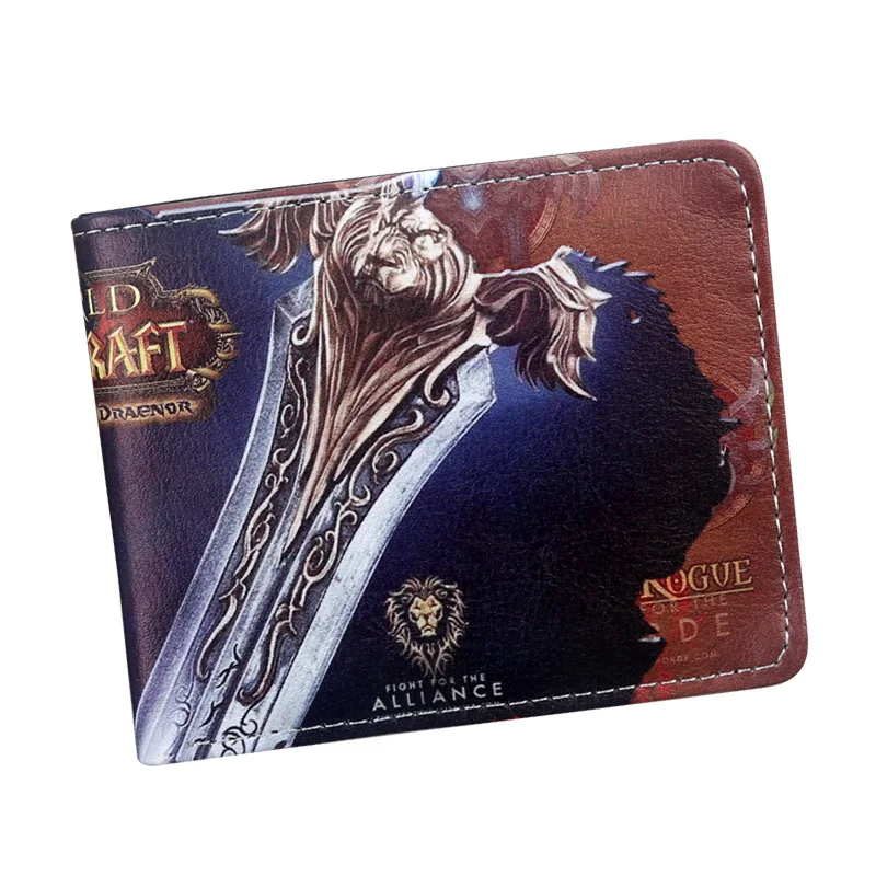 Кошелек World Of Warcraft Alliance с отделением для удостоверения личности Двойные кошельки