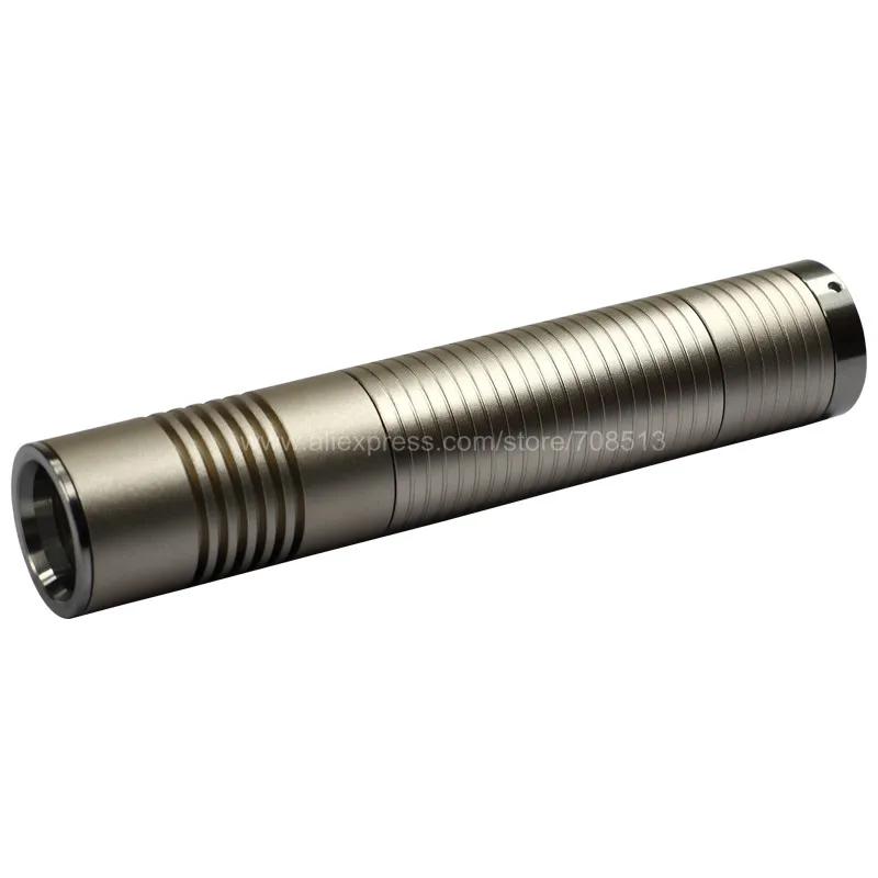 Светодиодный фонарик DIY K1 132 мм (L) x 26 (D) Золотой|host| |