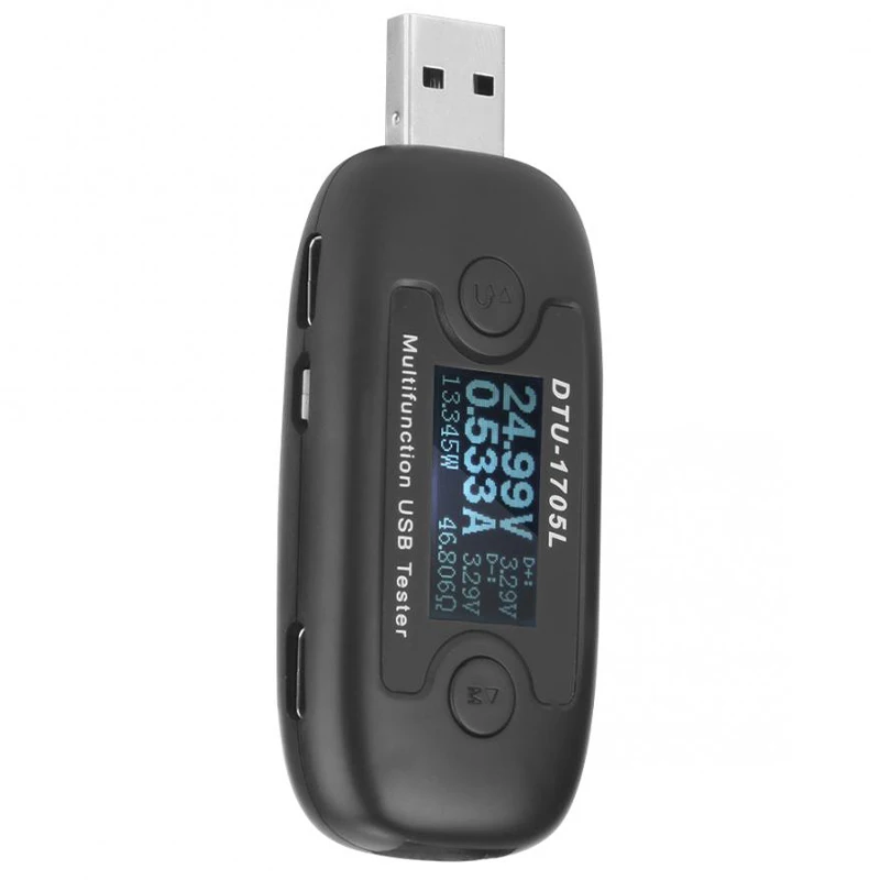 Dtu1705L Многофункциональный Usb тестер напряжения тока измеритель инструмент