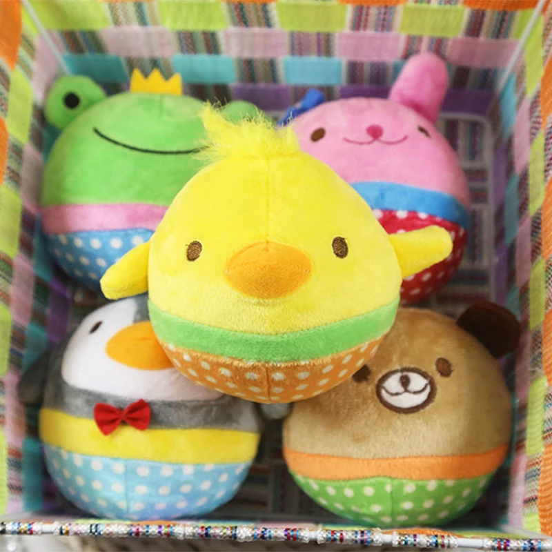 Твердые игрушки-мячики для собак щенков кошек Плюшевые аксессуары маленьких