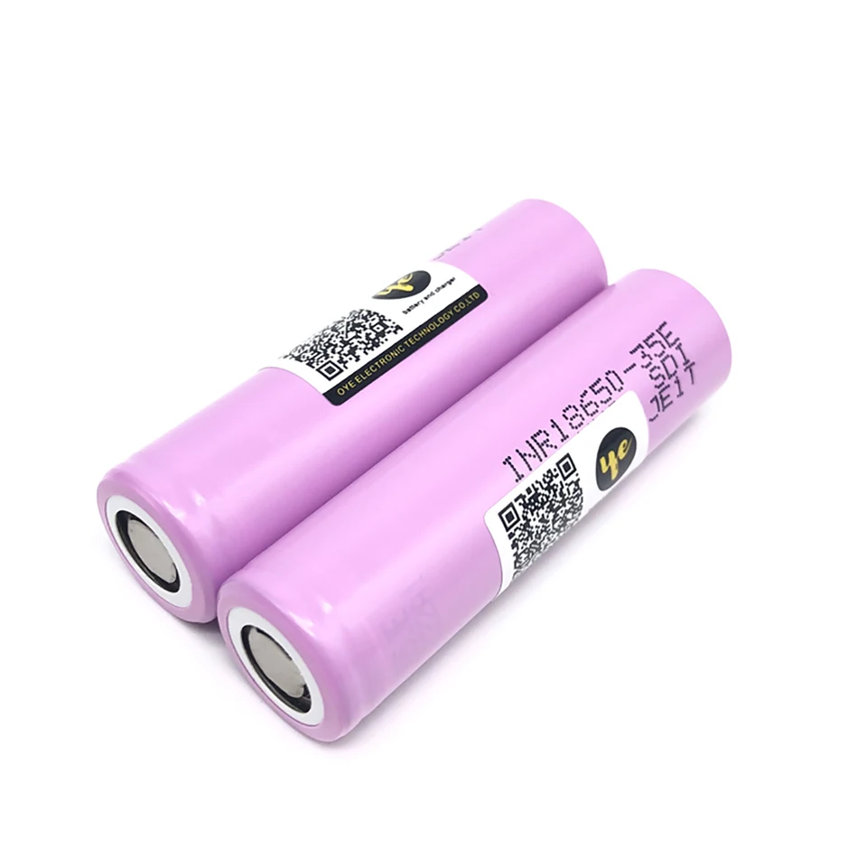 Для samsung 18650 3500mAh INR18650 35E литий-ионная аккумуляторная батарея 3,7 v для электронной сигареты/power bank/отвертка INR18650-35E