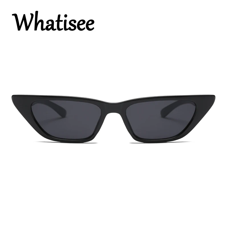 Whatisee Винтажные Солнцезащитные очки кошачий глаз Роскошные брендовые