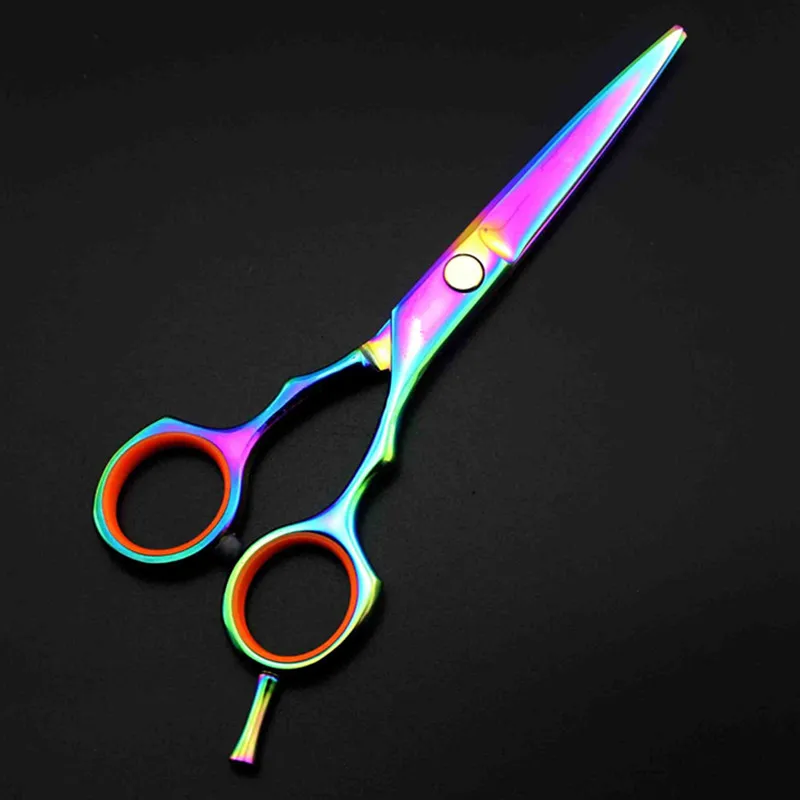 7 дюймов фиолетовый Профессиональный уход за домашними животными ножницы для