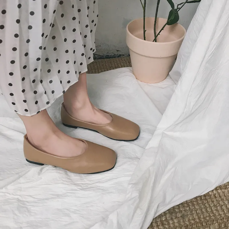 Женская Дикий на широком каблуке в стиле Ретро и с закрытым носком Комфортная