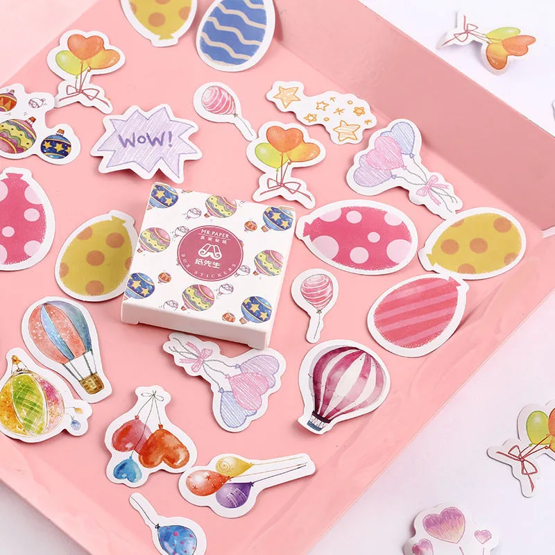 40 шт Kawaii Whale стикер s милый Фламинго канцелярский лист бумага для журнала детей DIY
