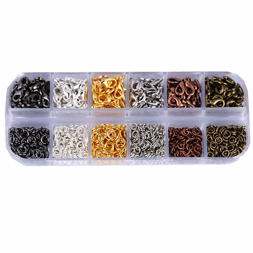 Набор для создания украшений в штучной упаковке 12 мм крючки с застежкой и 5