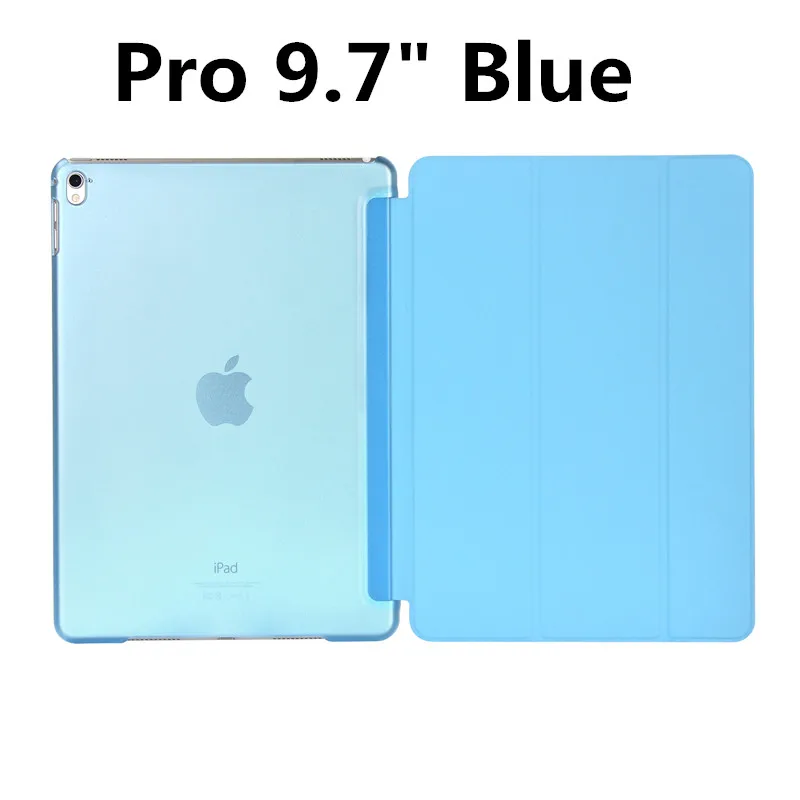 Pro 9 inch Blue Роскошный ультра тонкий Магнитный умный флип-чехол с подставкой из искусственной кожи для Apple Ipad Pro 9," /12,9" I Pad Pro 9,7 12,9 дюймов чехол для планшета - Цвет: Pro 9 inch Blue