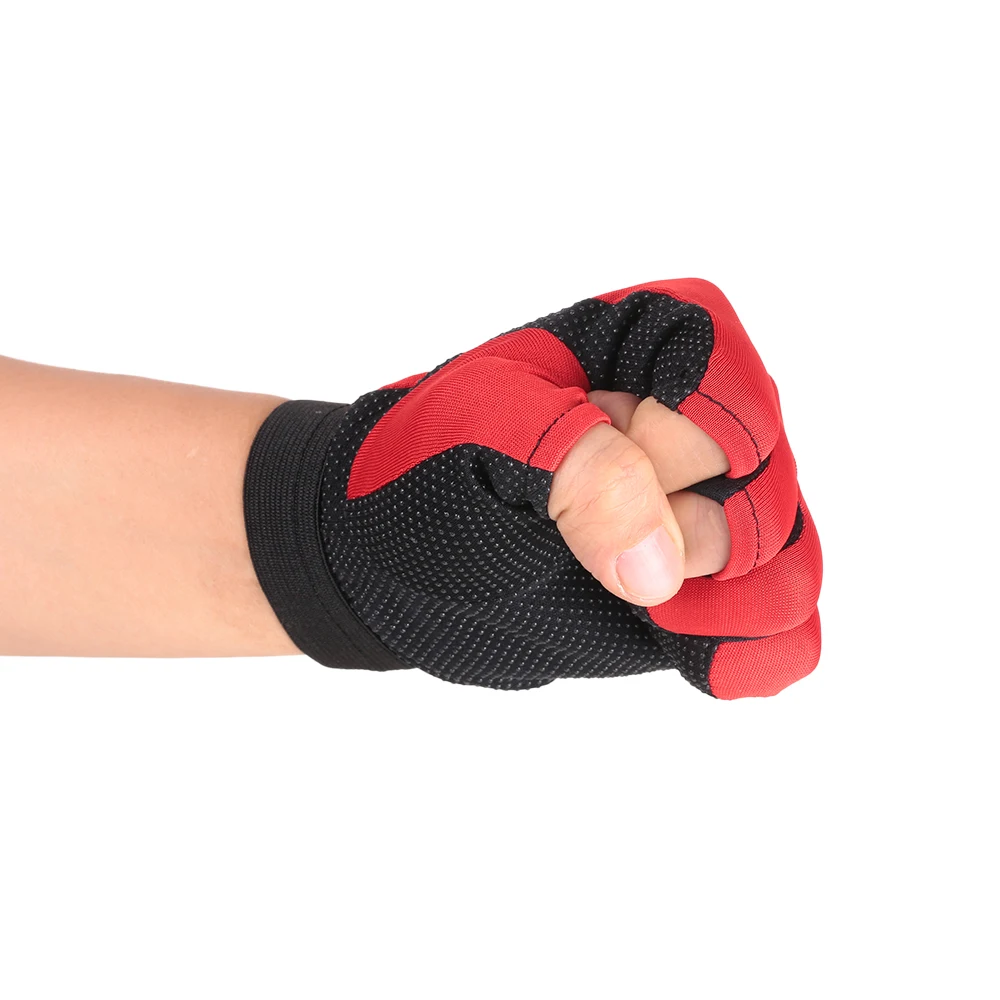 LEO 1 пара 3 перчатки для рыбалки без пальцев спорта на открытом воздухе велоспорта