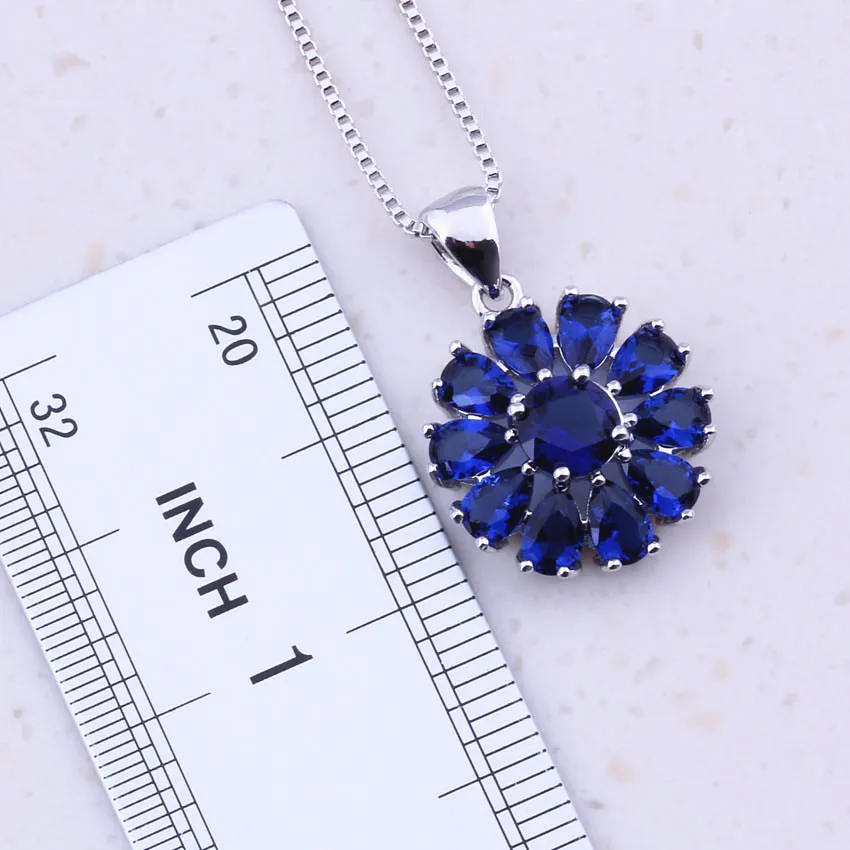 Женский комплект украшений из кристаллов 925 пробы вечерние ювелирные изделия