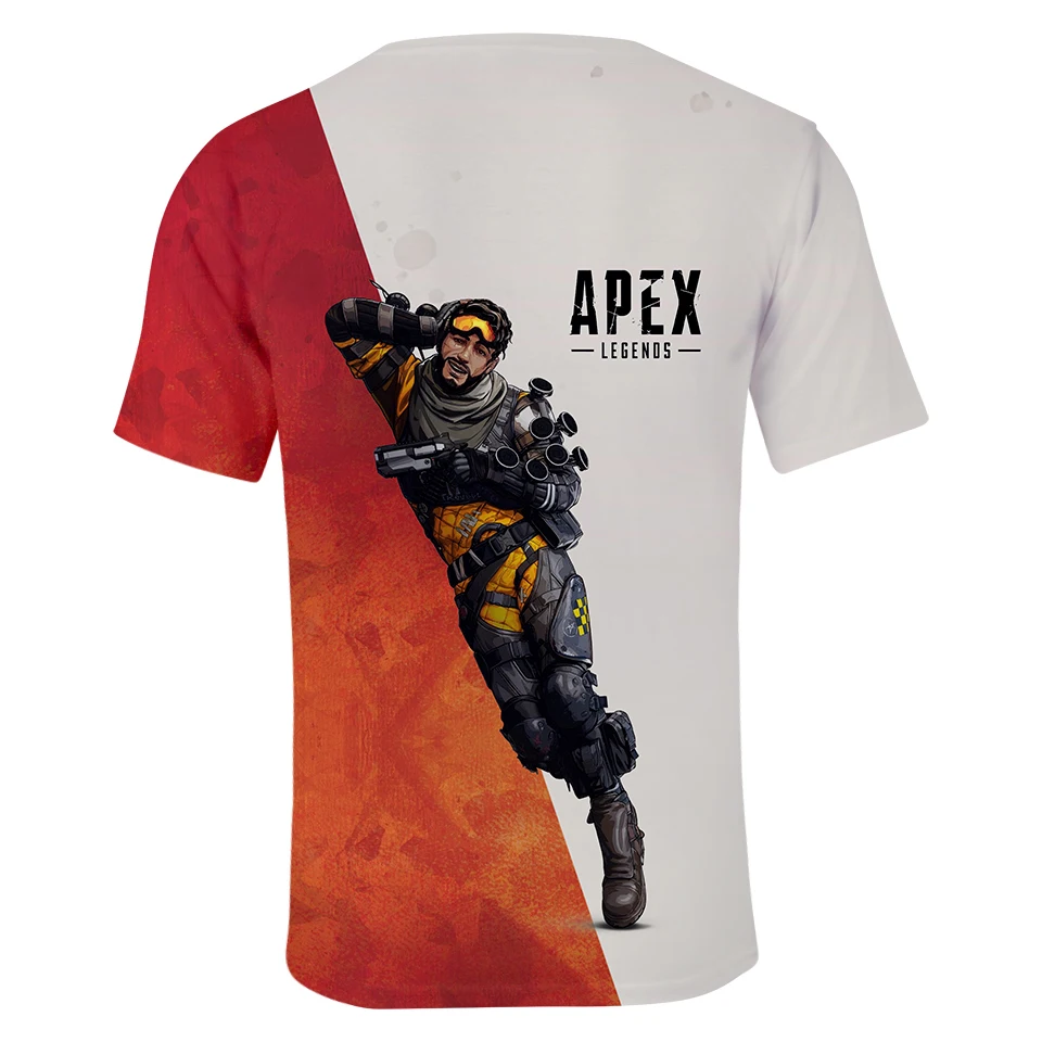 Aikooki 3D Apex Legends футболки для мужчин/женщин Летняя футболка с короткими рукавами футболка для мальчиков/девочек Apex Legends дышащая крутая дизайнерская футболка
