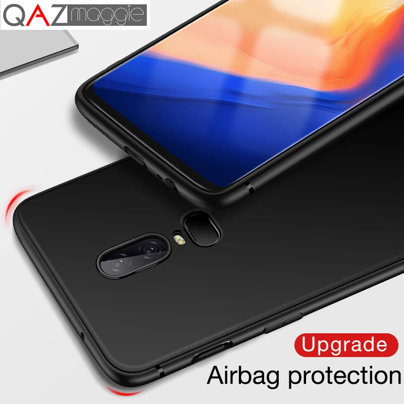 OnePlus 6T чехол 6 Ультратонкий мм 0 Анти-отпечатков пальцев матовый TPU для телефона One