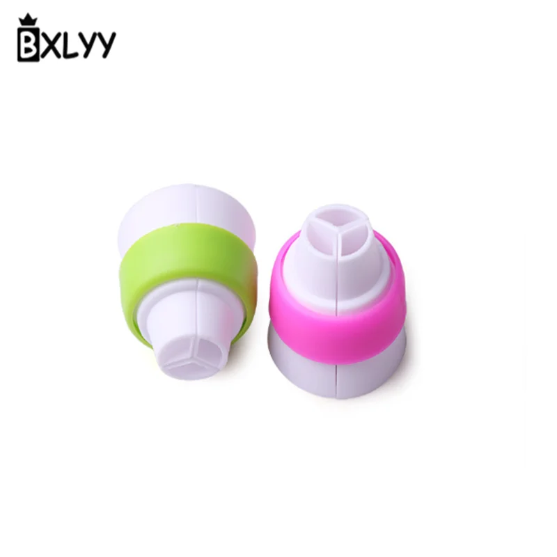BXLYY год 1 шт. DIY декоративные рот адаптер голову украшения торта Свадебная вечеринка выпечки инструменты украшения Christmas.7z - Цвет: random 1pc
