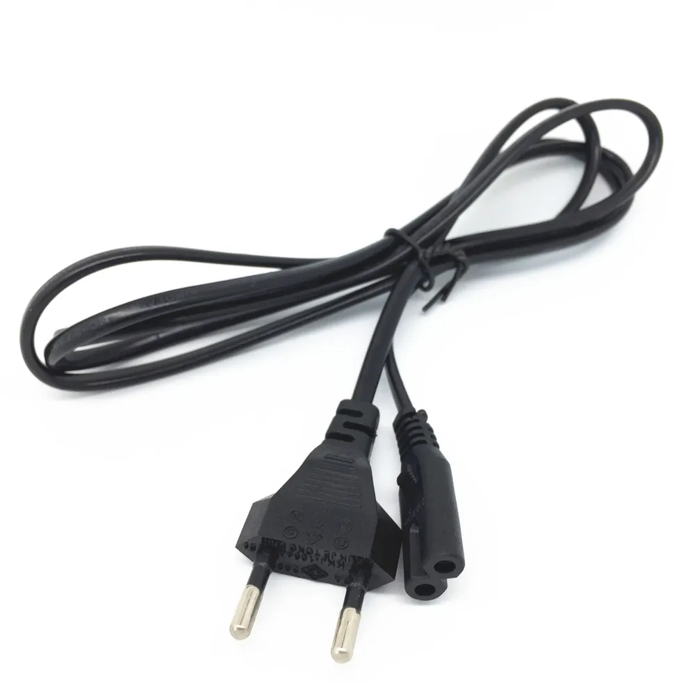 US /EU Plug 2-зубец Мощность шнур питания кабель для Sony Цифровой Камера Батарея