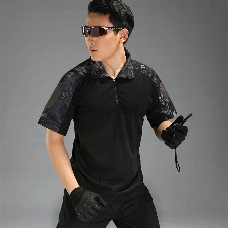 Армейский костюм лягушки с коротким рукавом футболка в стиле Тайфун