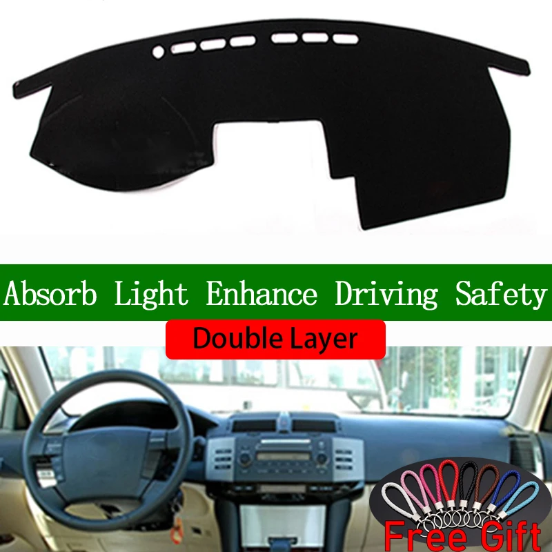 

Двухслойные автомобильные наклейки для Toyota mark 2005, 2006, 2007, 2008, 2009, крышка приборной панели, автомобильные аксессуары, аксессуары для интерьера...