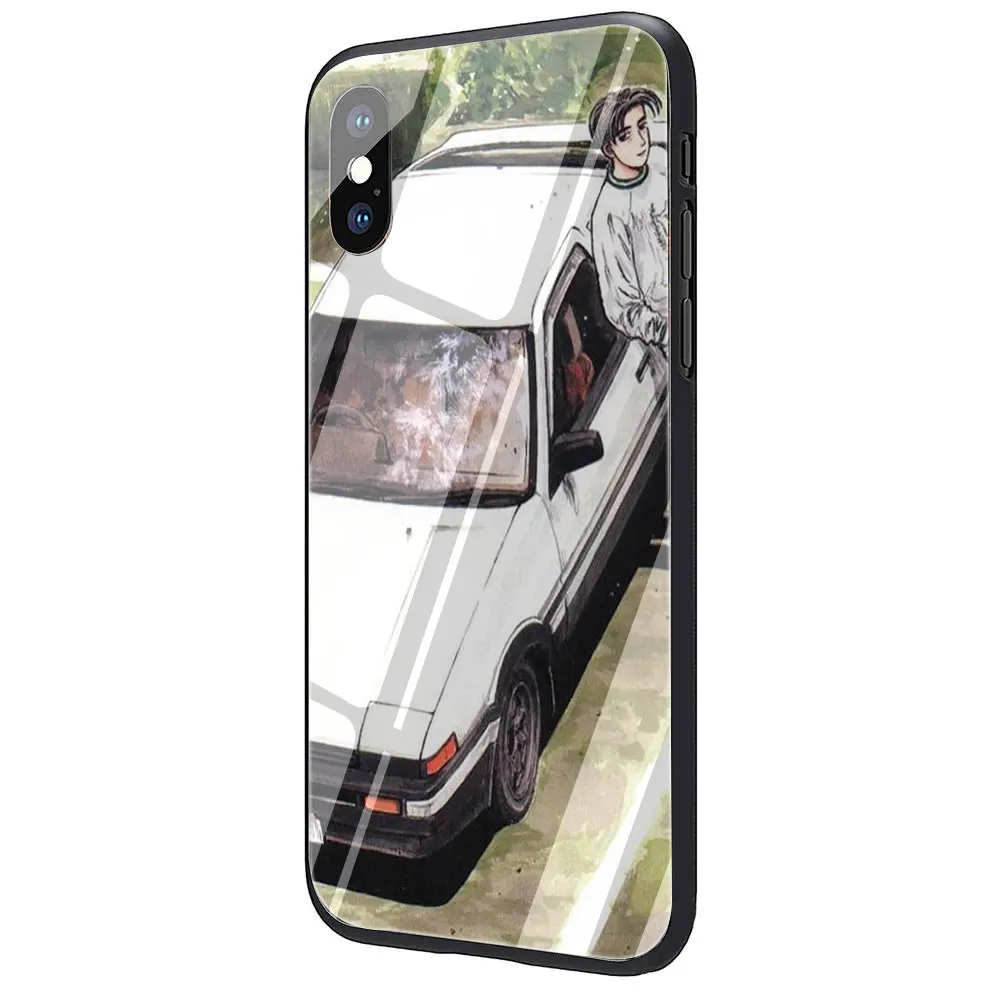 G10 Начальный чехол для телефона из закаленного стекла D AE86 для iPhone 11 Pro 6 6S Plus 7 8 Plus X XS XR XS Max - Цвет: G10