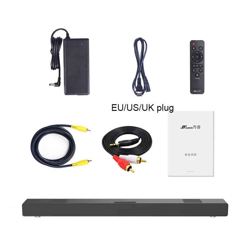 

A9 Bluetooth Soundbar With S2 Subwoofer 3D Home Theater Sound System Sound Bar HIFI Wireless Speaker For TV AUX TF Optical Input
