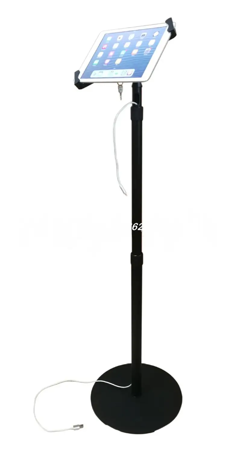 for 7-10.1 inch pad Для iPad 2/3/4/air/pro 9,7 дюймов планшет безопасности напольный стенд дисплей киоск стоящая поддержка с замком Противоугонный корпус - Цвет: for 7-10.1 inch pad