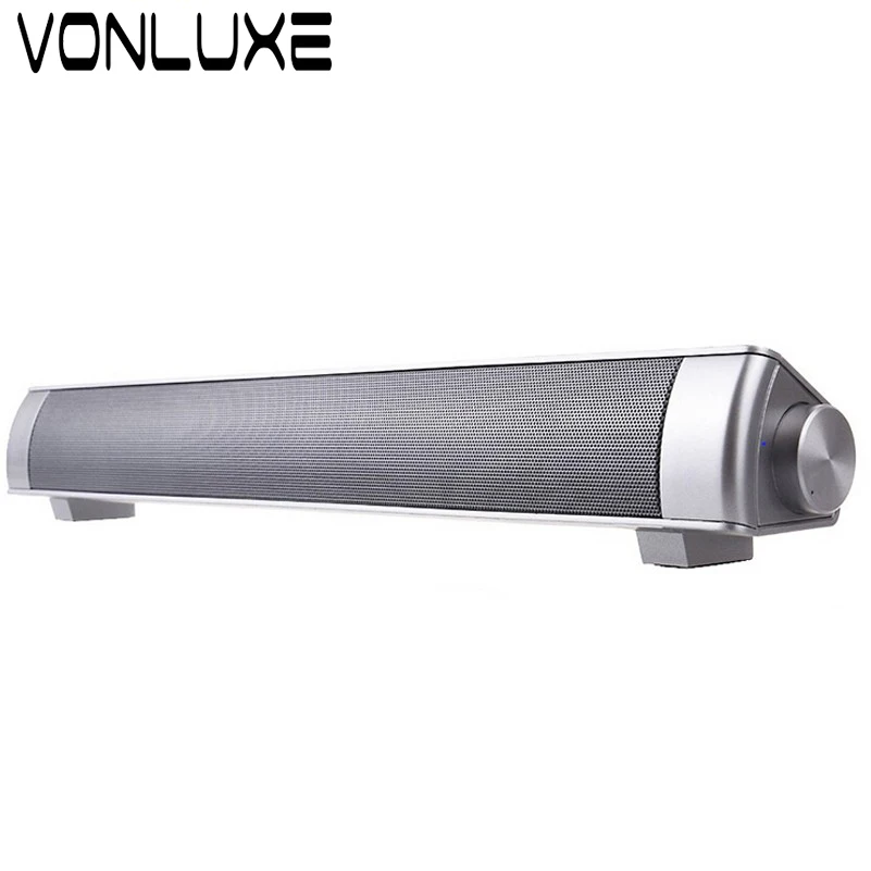 Vonluxe колонны для компьютера Bluetooth Динамик Саундбар ТВ Sound Bar домашний Театр