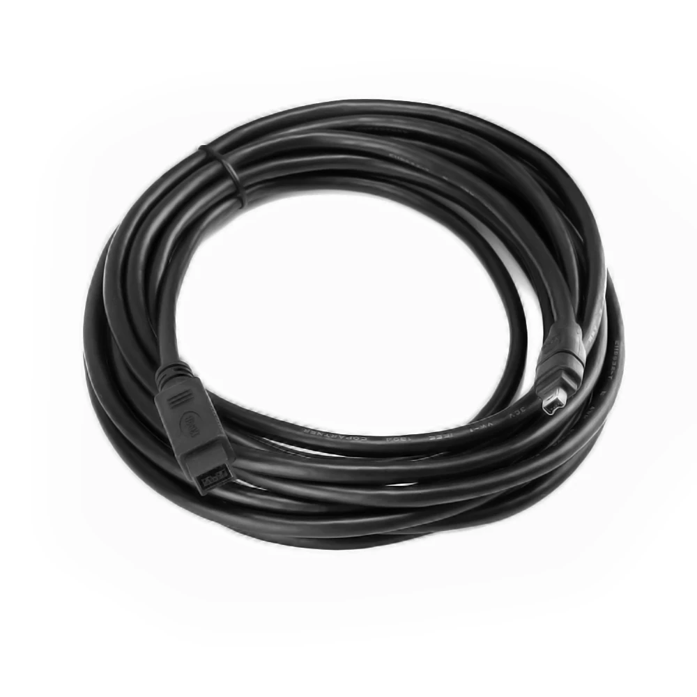4.5 м черный 10 футов IEEE-1394 800 до 400 9 P мужской 4 firewire кабель шнур для запись видео
