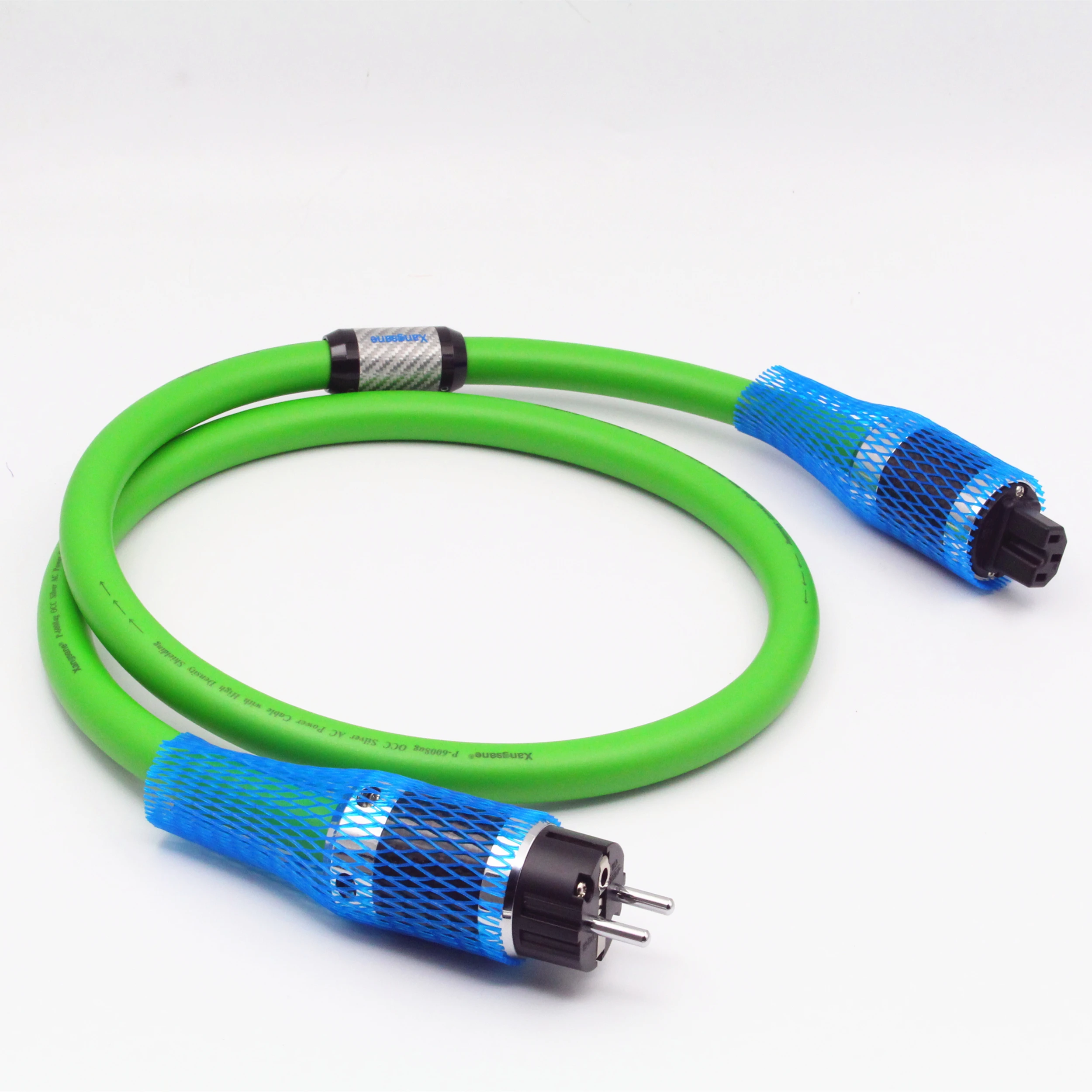Xangsane P-6008ag Hifi динамик IEC аудио серебряный кабель питания родиевое покрытие разъем США Разъем питания 1,5 м-2 м Hi-End 250 В