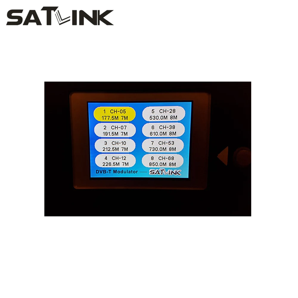 8 маршрутный модулятор SATLINK Φ DVB T HD 1080P MPEG4 HD/AV|dvb-t hd|satlink dvb-tmpeg4 dvb-t |