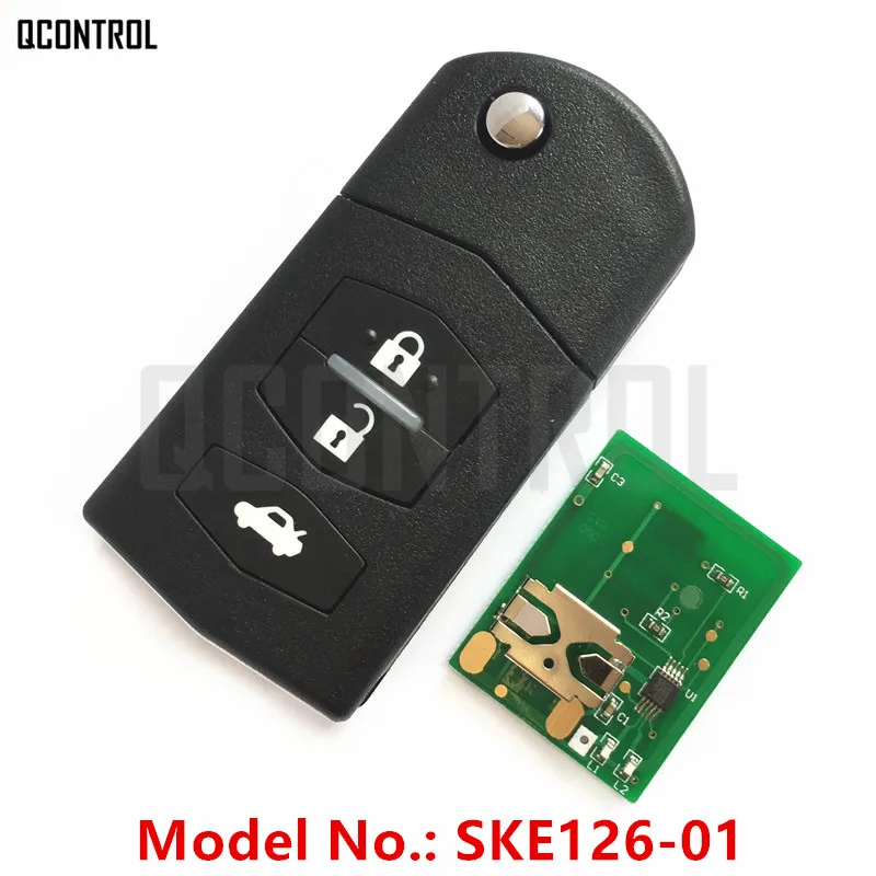 Комплект дистанционного ключа QCONTROL для MAZDA комплект 2 M2 Demio / 3 M3 Axela/ 5 M5 Premacy 6 M6 Atenza 8
