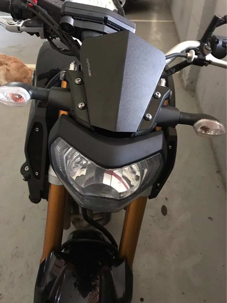 Для Yamaha MT-07 MT07 FZ072014 2015 2016 мотоциклетная ветрозащитная панель обтекатель винтовой