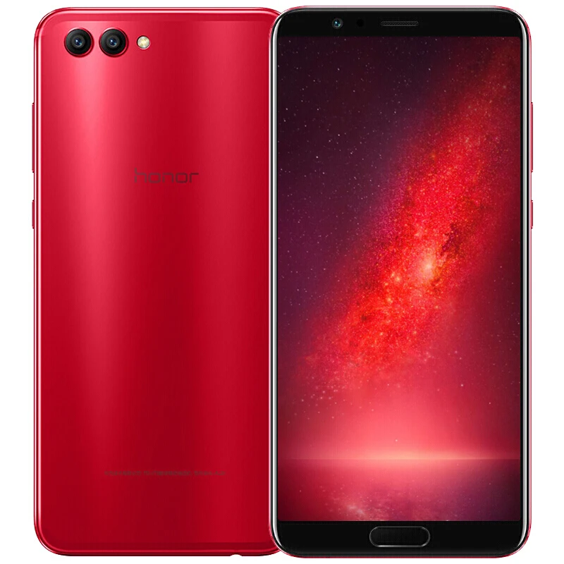 Global ROM huawei Honor V10 128 ГБ 20MP + 16MP двойной камеры заднего 3750 мАч 5 99 &quotOcta Core 4G LTE