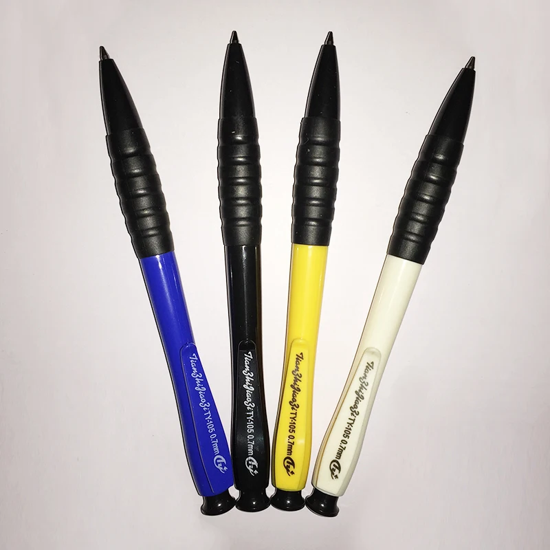 4 шт. Профессиональные роликовые шариковые ручки выдвижные гелевые 0 7 мм тонкие