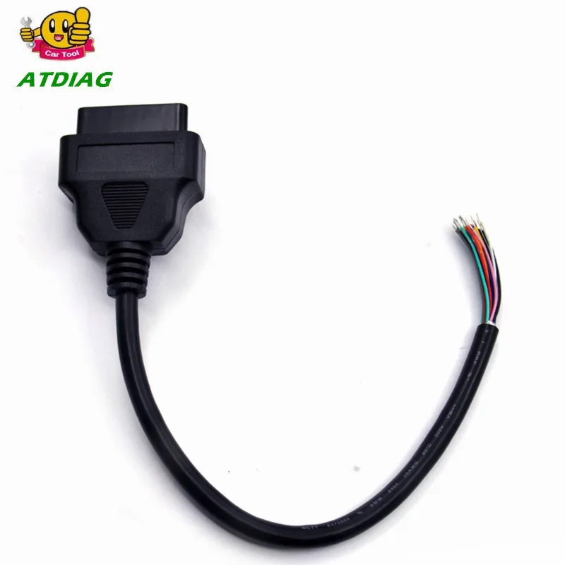 2018 OBD OBD2 16 контактный Женский удлинитель Кабель для диагностики автомобиля