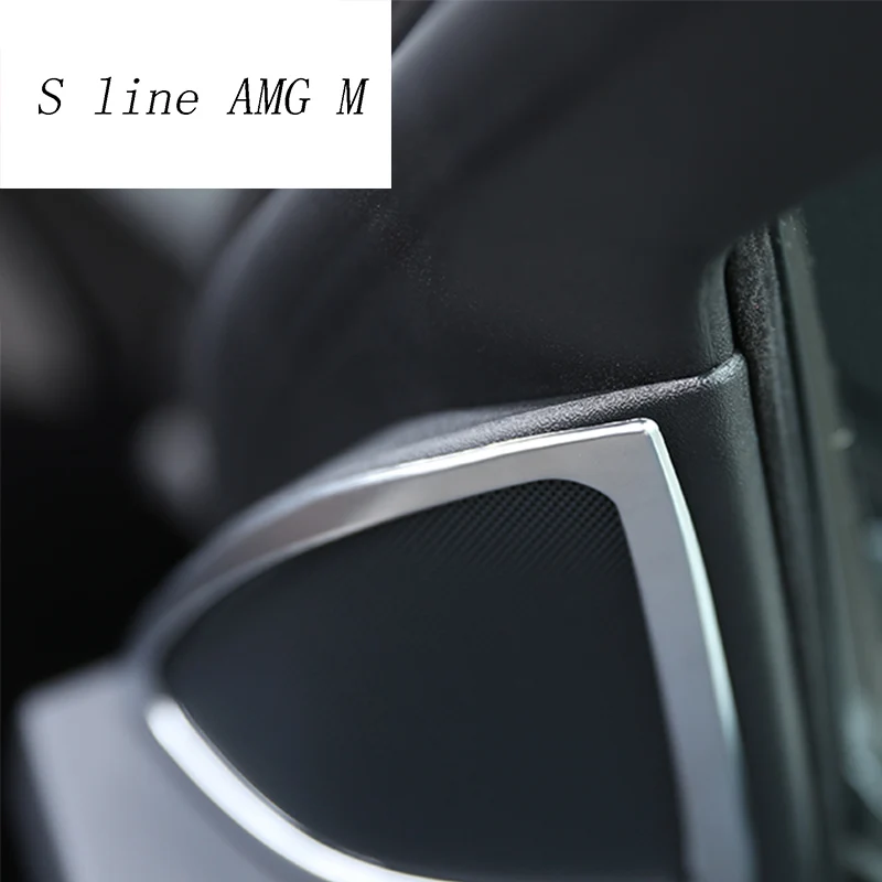 Автомобильный Стайлинг интерьерная дверь стерео аудио динамик декоративная