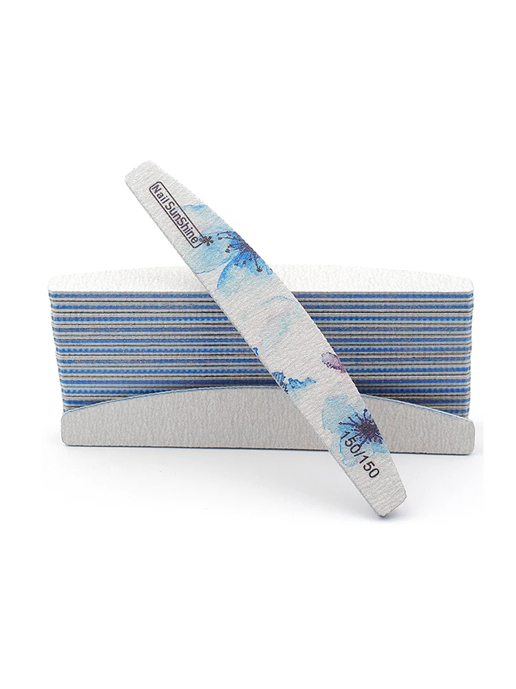 

5pcs New Nail File Flower Printed Nail buffer Block Colorful Lime a ongle JEARL YU Professional Washable File Manicure Tools