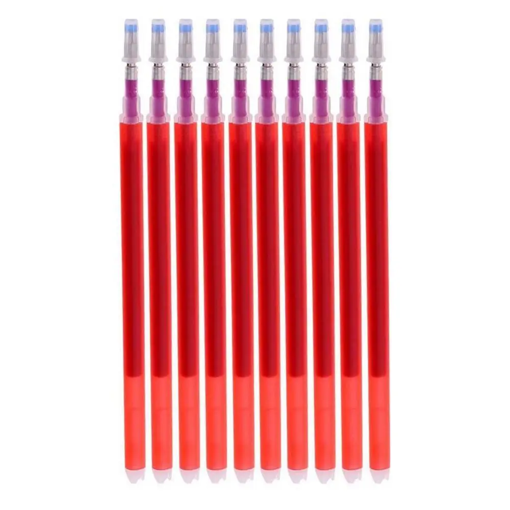 1pc red 1 шт. тепловой стержень со стираемыми чернилами ручки высокая температура исчезающая ручка по ткани маркер для Лоскутной Ткани из искусственной кожи Mark швейный инструмент - Цвет графита: 1pc red